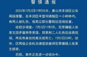 最新唐山爆料案件,真相与争议交织的街头暴力事件